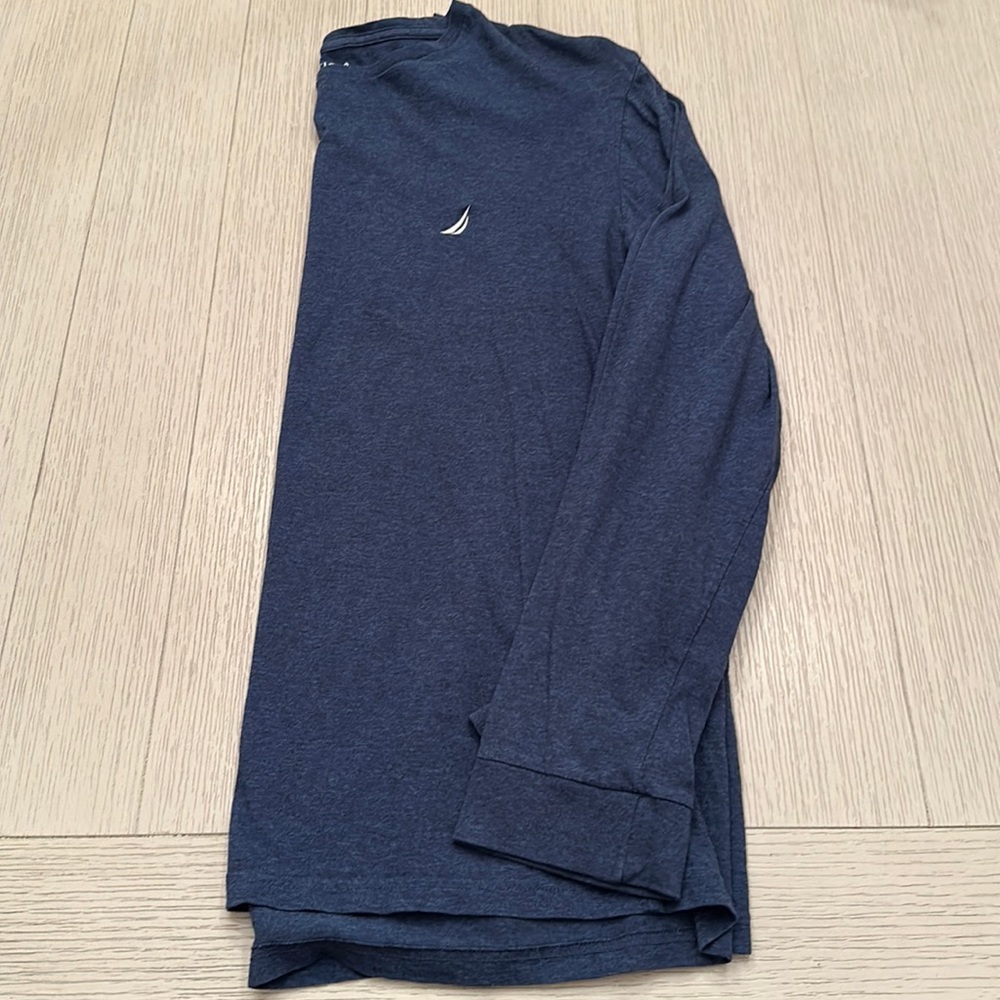 Nautica Mens Long Sleeve T Shirt